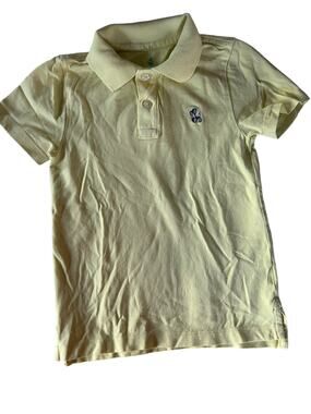 Crewcuts Yellow Polo Shirt size 4-5